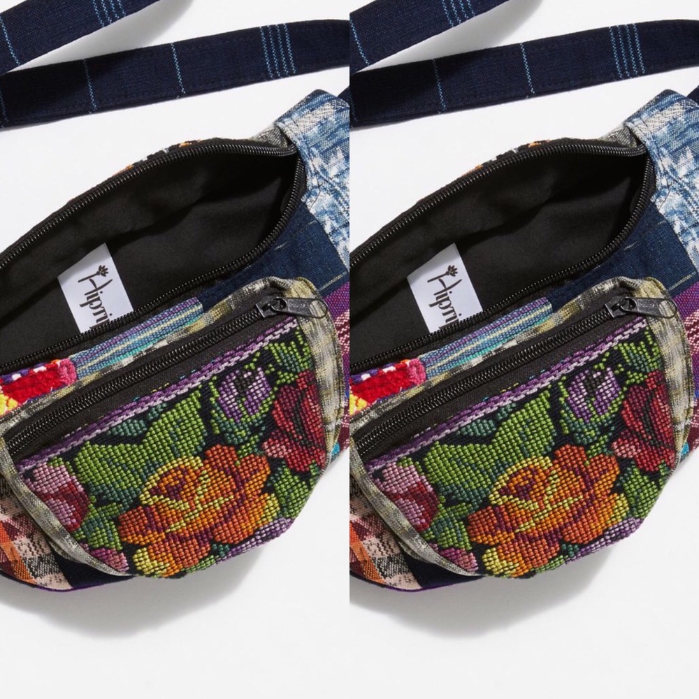 Free People x Hiptipico Mixta Embroidered Belt Bag - Picture 4 of 7
